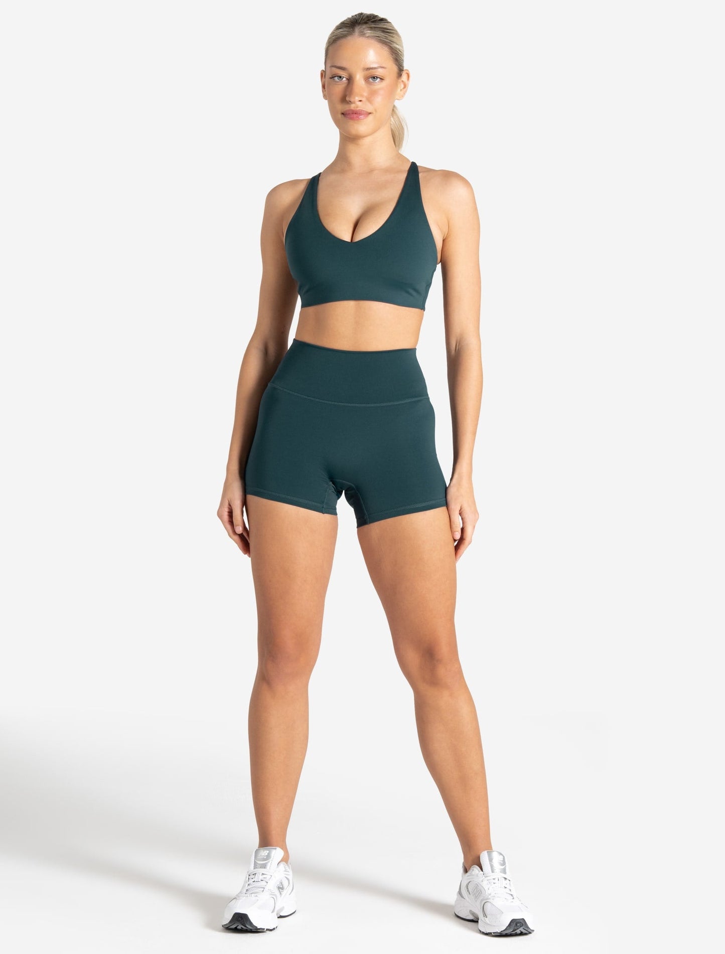 Movellez Sculpt Short – Marine Teal