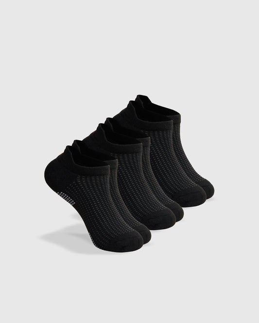 Movellez Active Black Ankle Socks
