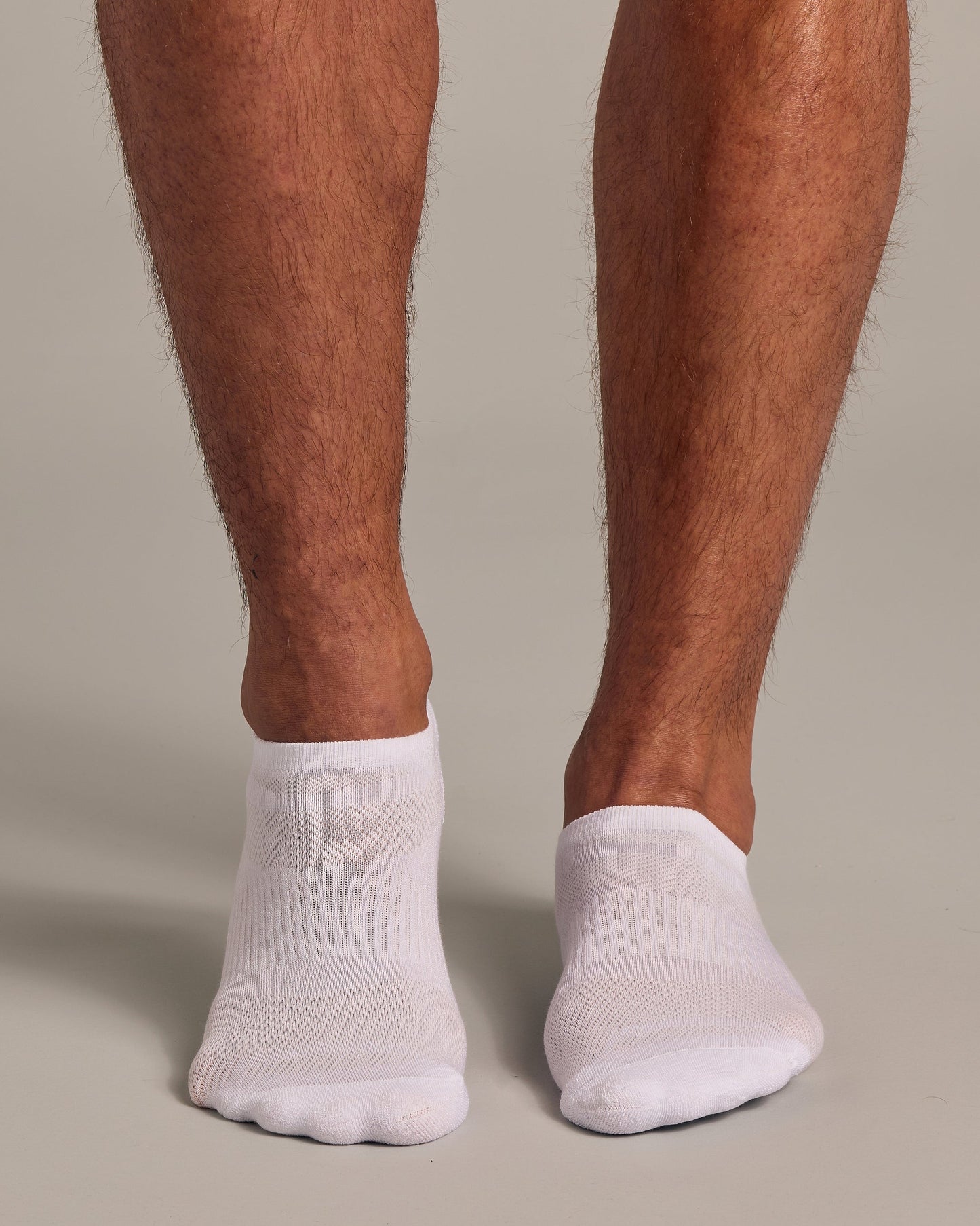 Movellez Active White Never Show Socks 2.0
