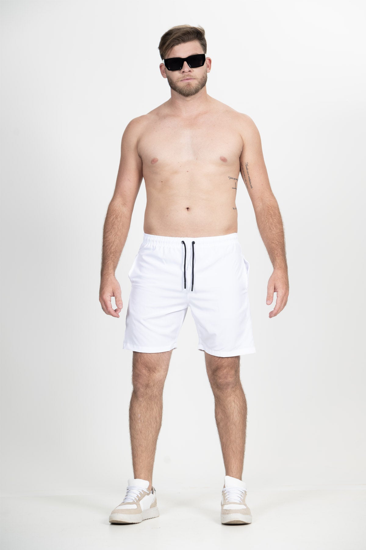 Shorts TechFlow Dry – Branco