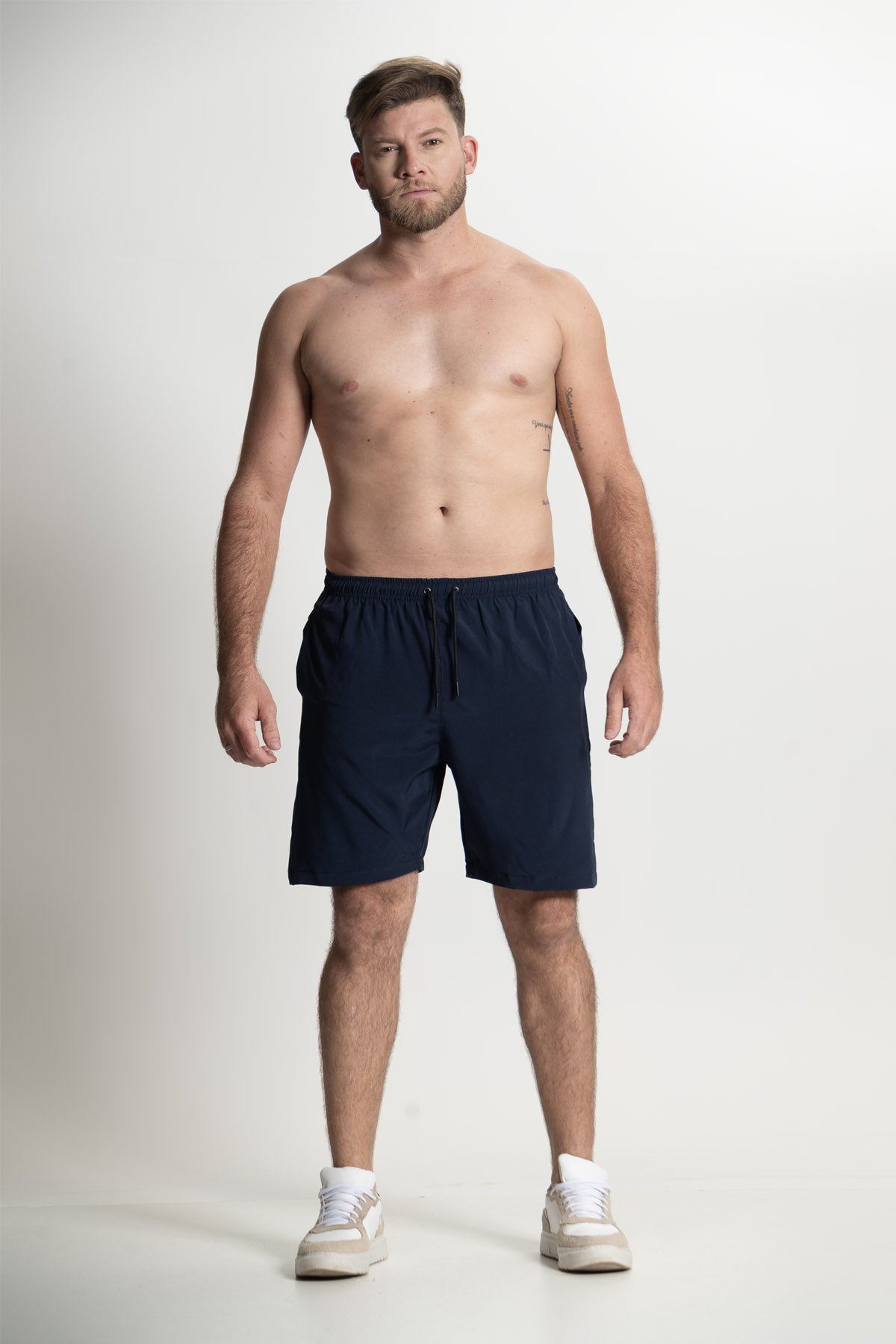 Shorts TechFlow Dry – Azul Marinho