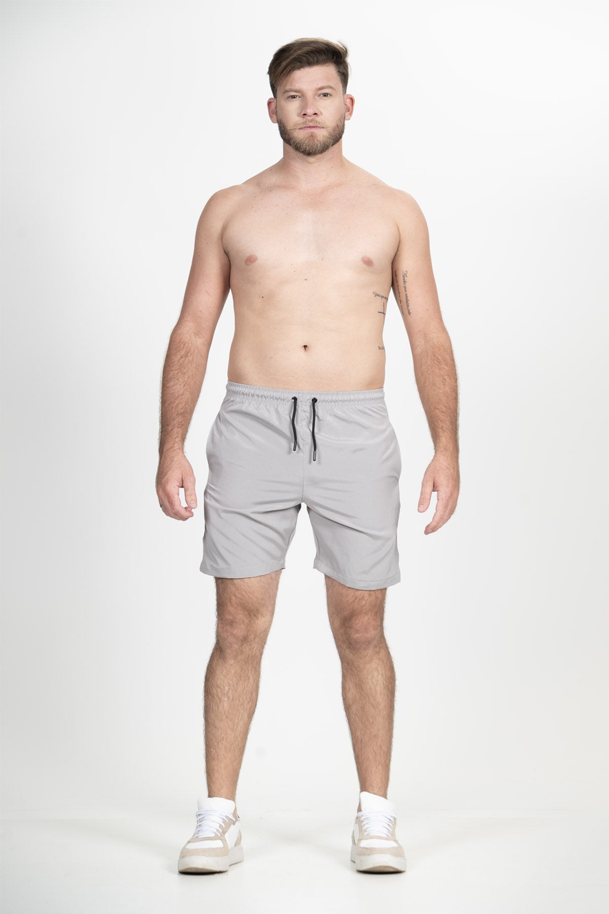 Shorts TechFlow Dry - Cinza