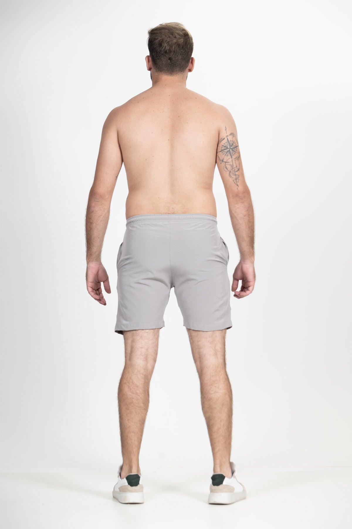 Shorts TechFlow Dry - Cinza