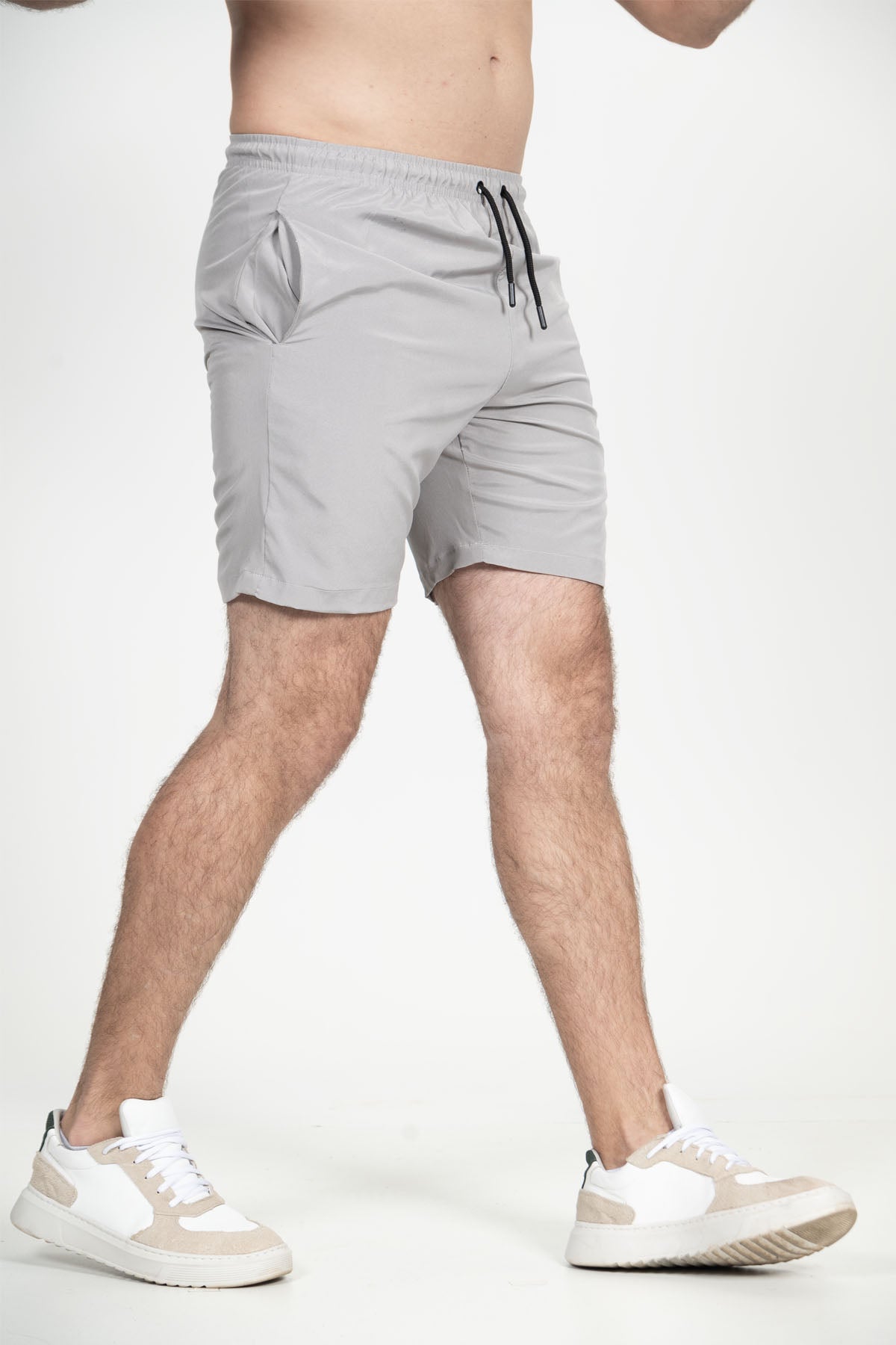 Shorts TechFlow Dry - Cinza