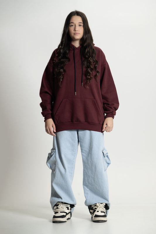 Movellez Street Hoodie – Bordô
