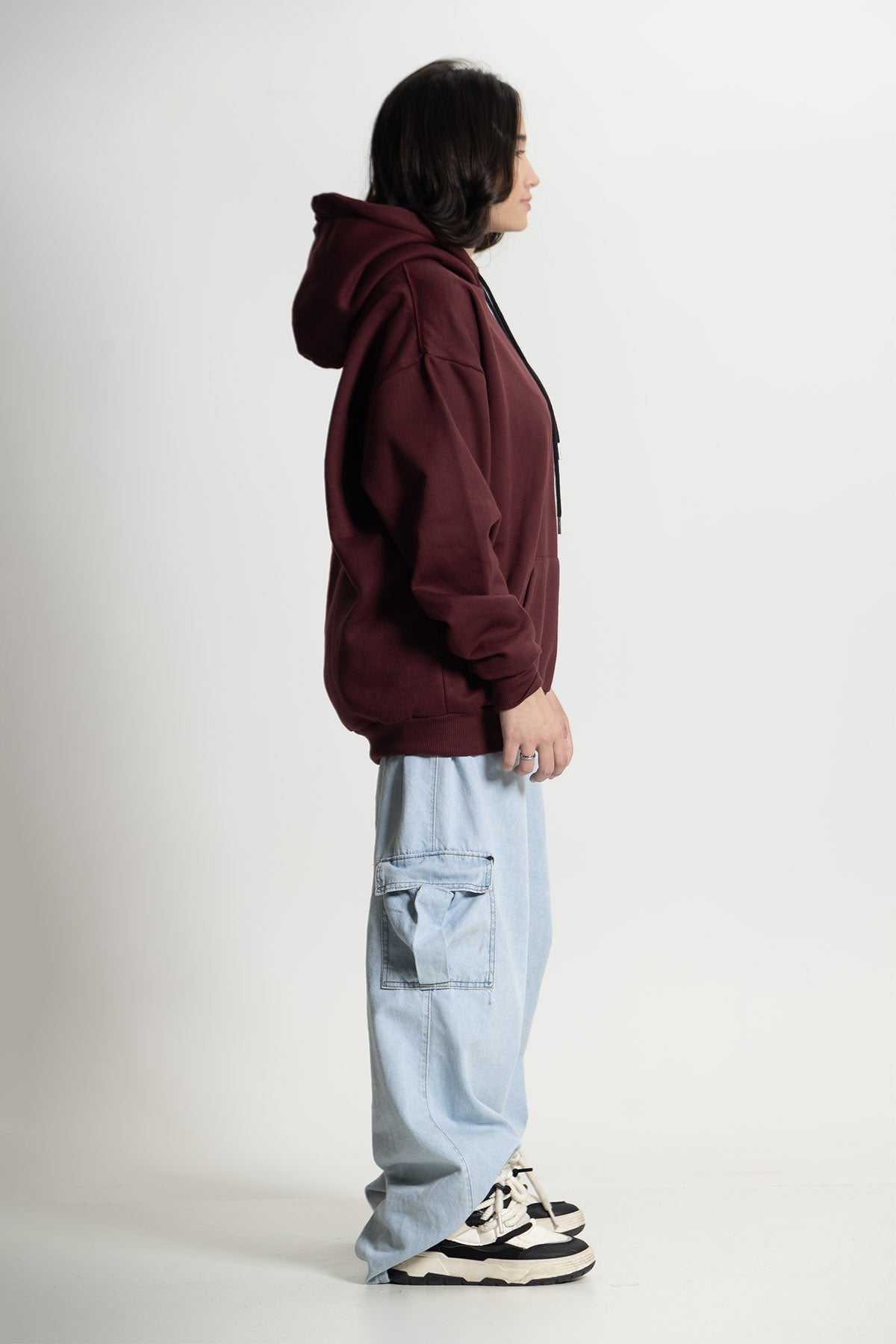 Movellez Street Hoodie – Bordô