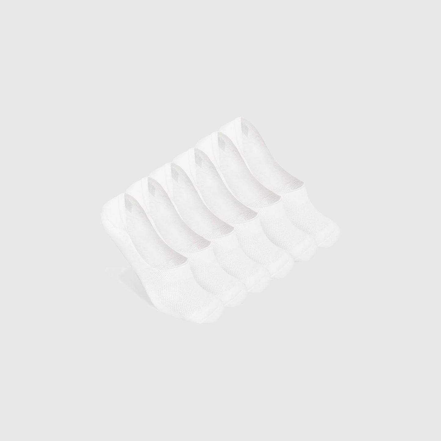 Movellez Active White Never Show Socks