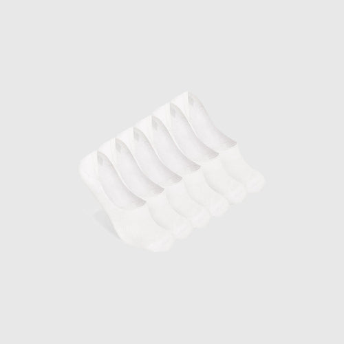 Movellez Active White Never Show Socks