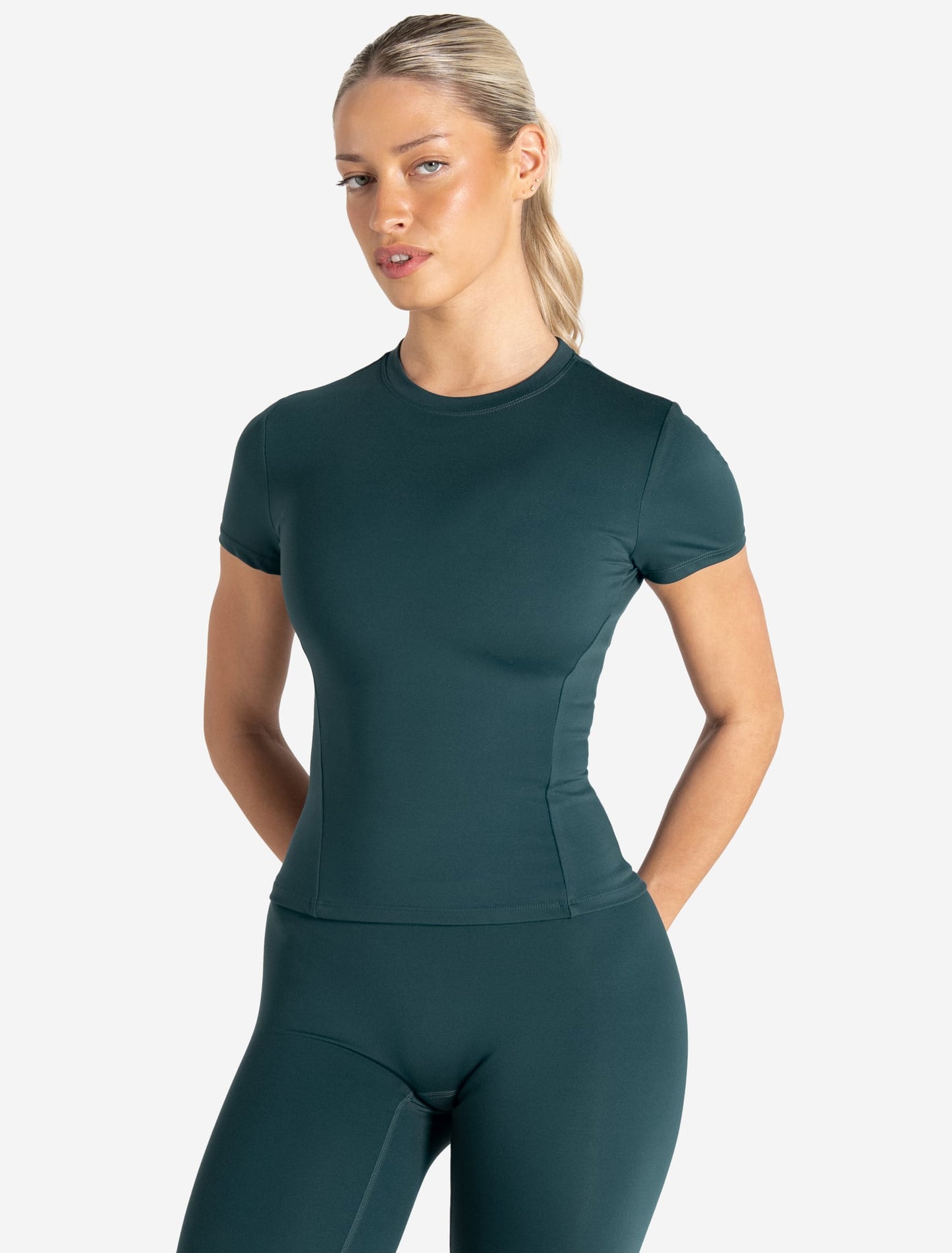 Movellez Grace Tee – Marine Teal