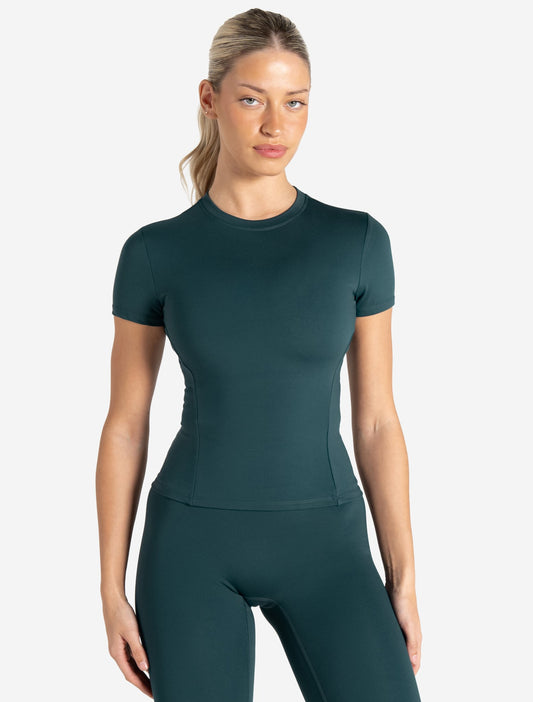 Movellez Grace Tee – Marine Teal