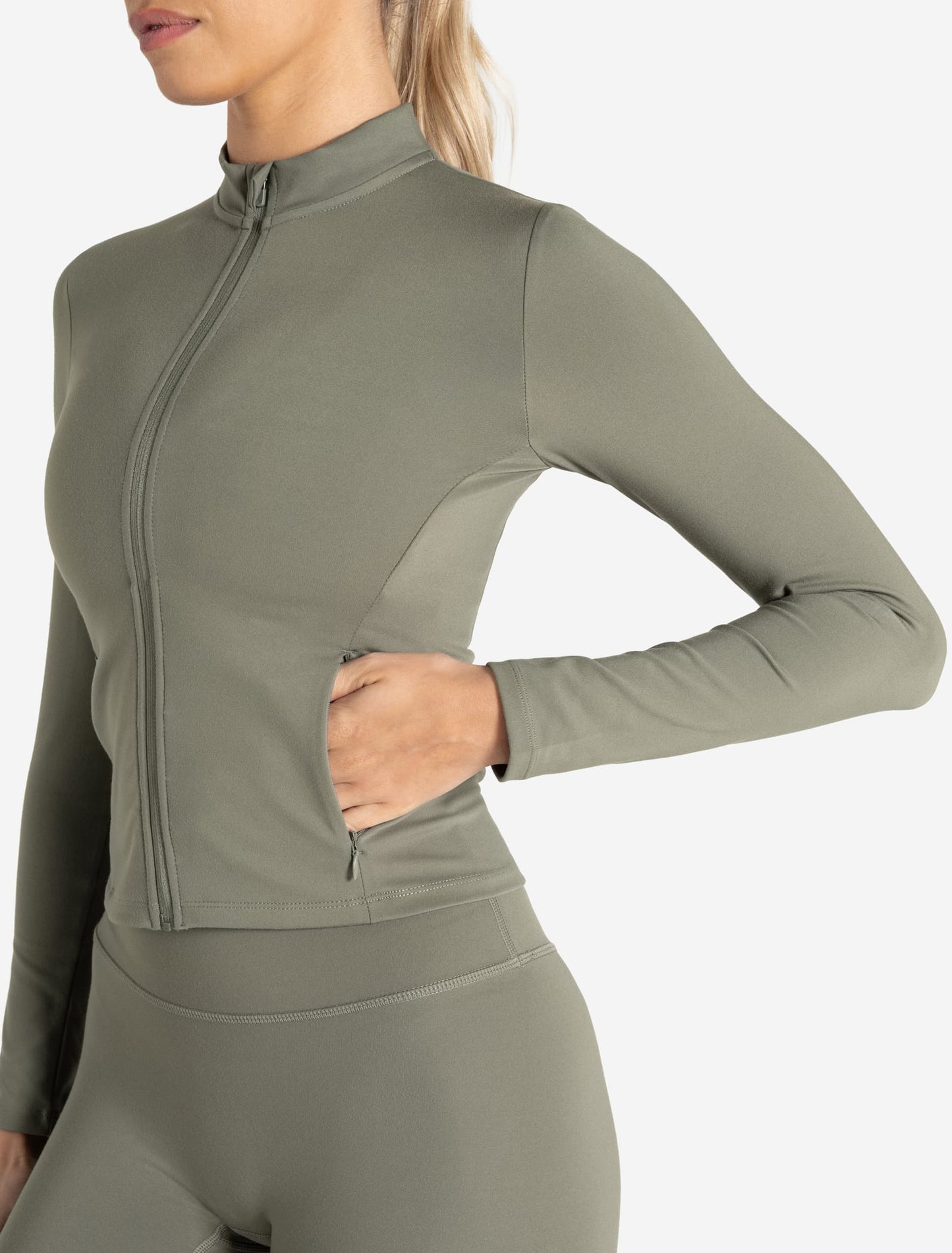 Movellez Align Zip – Dusky Sage