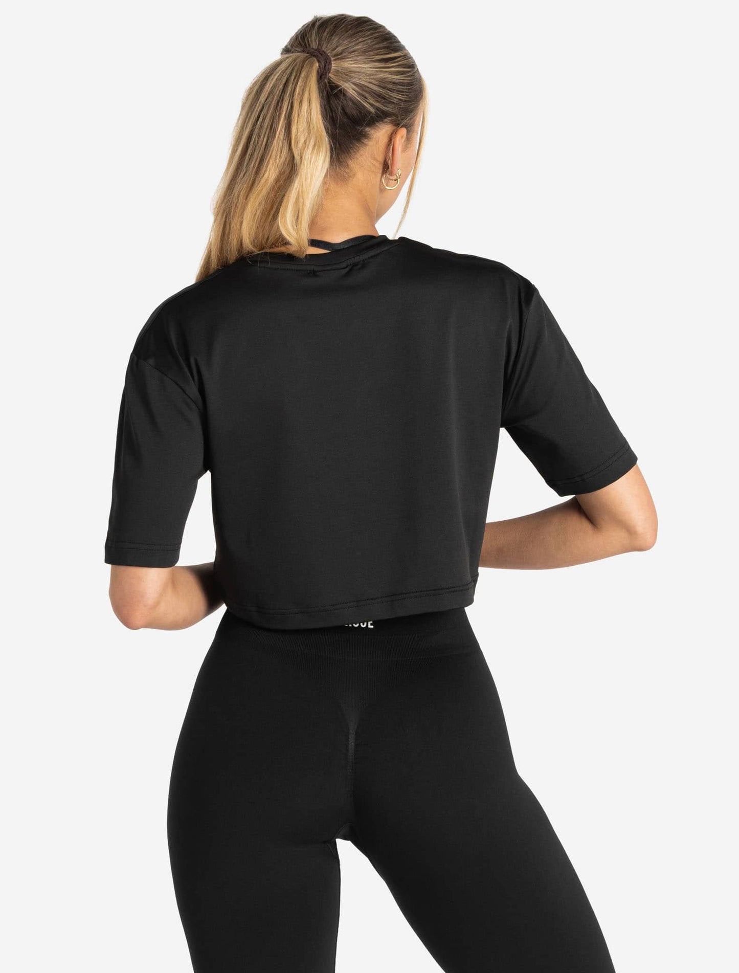 Movellez Air Crop Tee – Preto