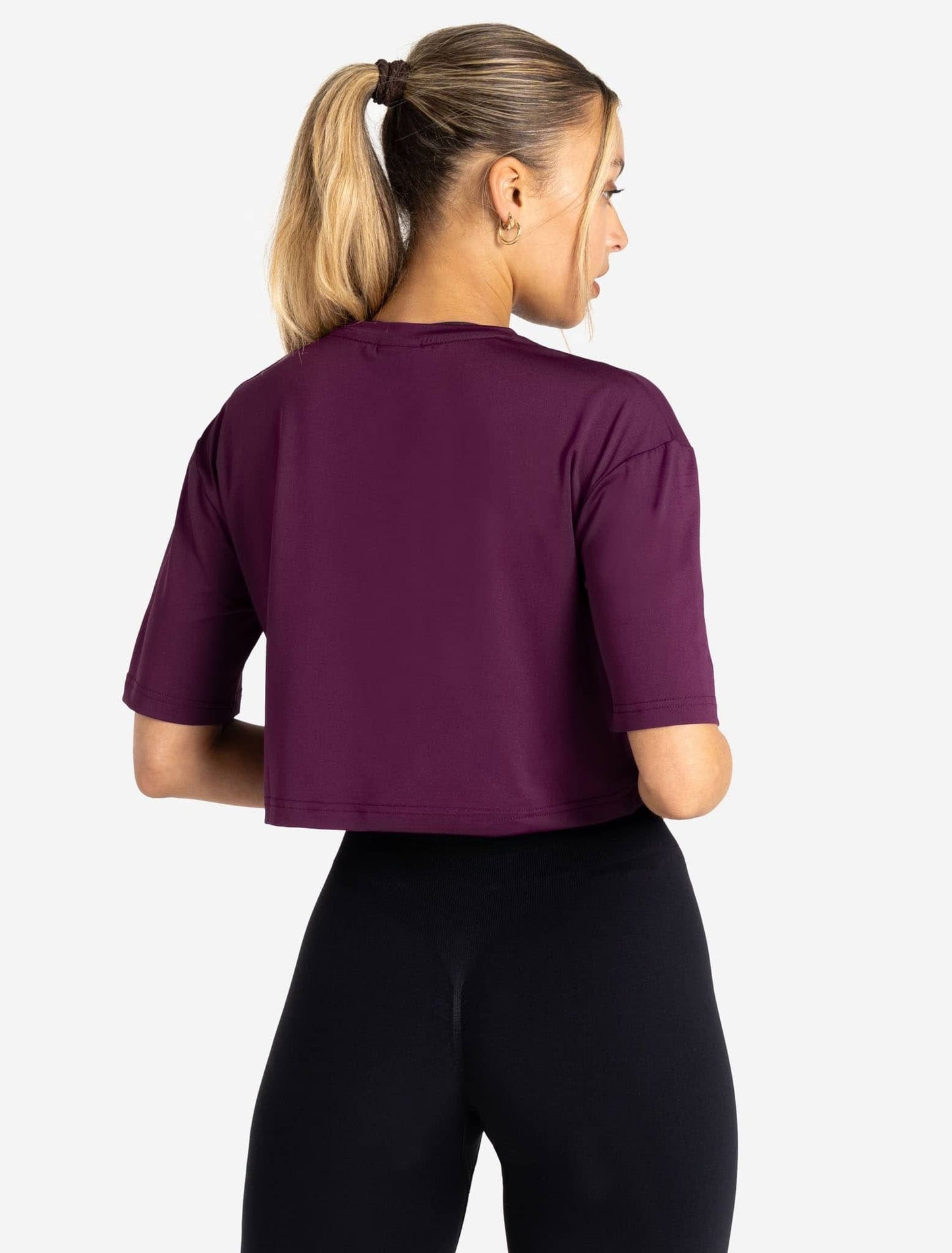 Movellez Air Crop Tee – Roxo