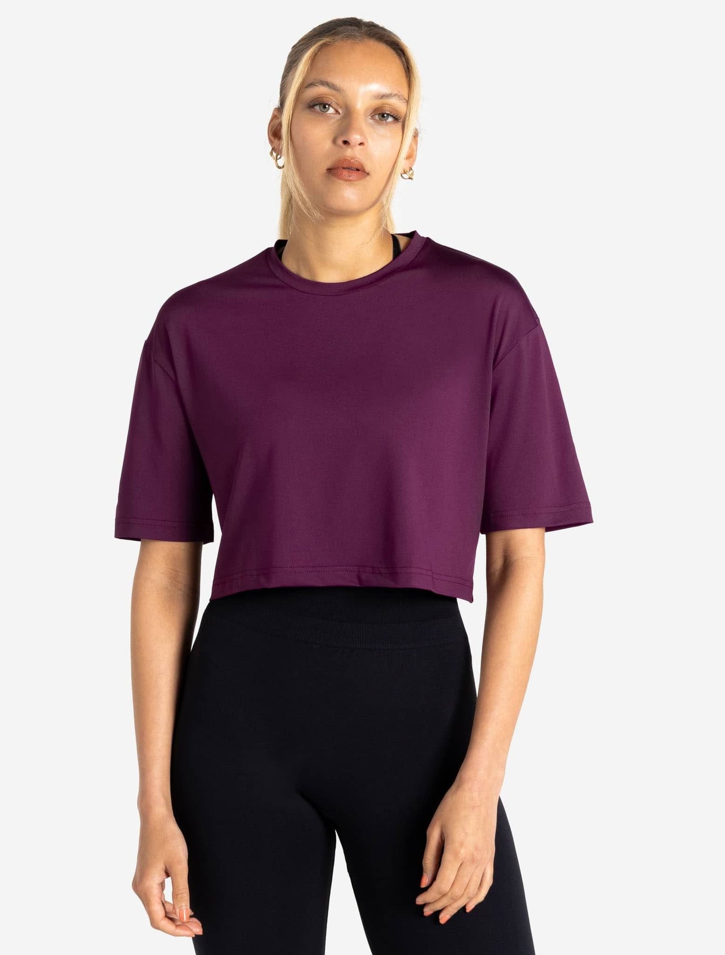 Movellez Air Crop Tee – Roxo