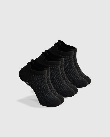 Movellez Active Black Ankle Socks
