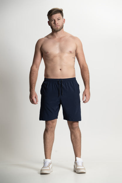 Shorts TechFlow Dry – Azul Marinho