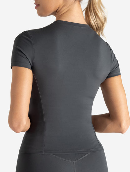 Movellez Grace Tee - Storm Grey