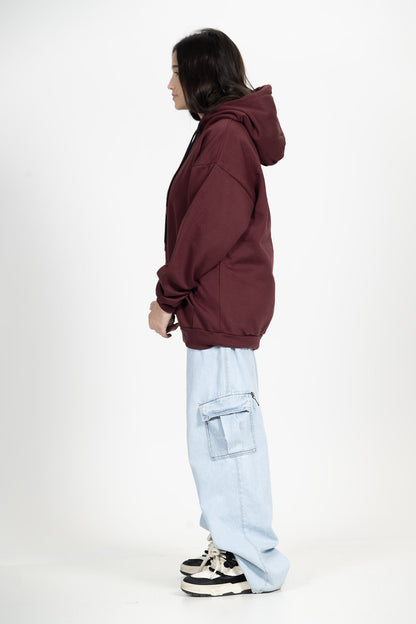 Movellez Street Hoodie – Bordô
