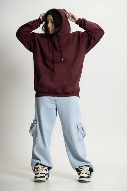 Movellez Street Hoodie – Bordô