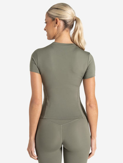 Movellez Grace Tee – Dusky Sage