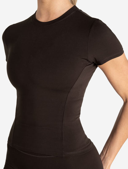 Movellez Grace Tee - Espresso