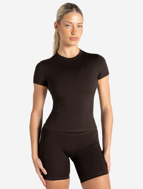 Movellez Grace Tee - Espresso